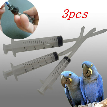 3 Pigeon Budgie Parrot Hand Rearing Food Kit Crop Needles Exact