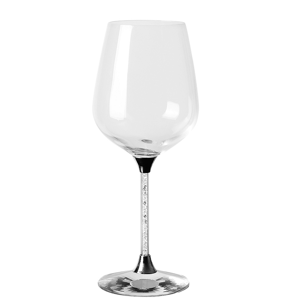 2019 Creative Colored Wine Glass Goblets Wedding Champagne Glasses For Bird And Groom Creative Home Appliances Crystal Glassware