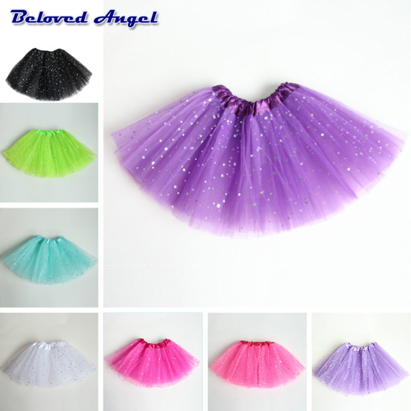 Baby Tutu Skirt Girl Skirts Kids Net Yarn Chiffon Tulle Skirt Children's Performance Clothes Girls Ballet Dancing Party Skirt