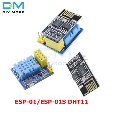 ESP8266 ESP-01/ESP-01S DHT11 Serial Temperature Humidity Sensor Transceiver Receiver Module for Arduino NodeMCU Wireless WIFI