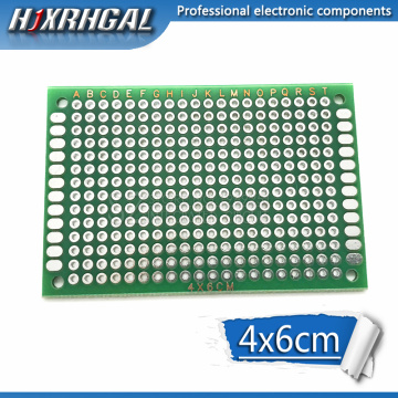 1pcs 4x6cm 4*6 Double Side Prototype PCB diy Universal Printed Circuit Board hjxrhgal