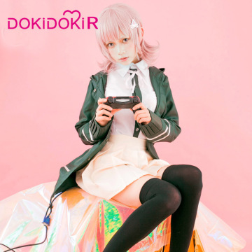 DokiDoki-R Game Danganronpa Nanami ChiaKi Cosplay Costume Women Halloween Costume Game Danganronpa Cosplay