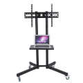 tv stand Mobile TV Cart Adjustable Stand Mount for 32-65 Inch LCD/LED Flat Panel Screen with Wheels bracket for tv