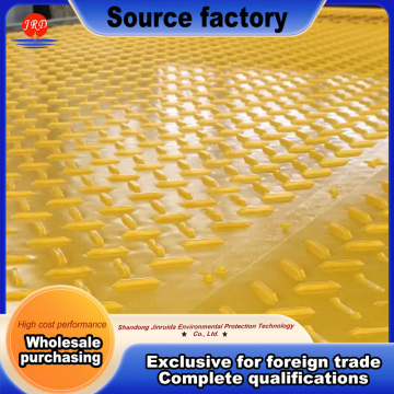 Mining Oilfield Yellow Warning Ground Mat