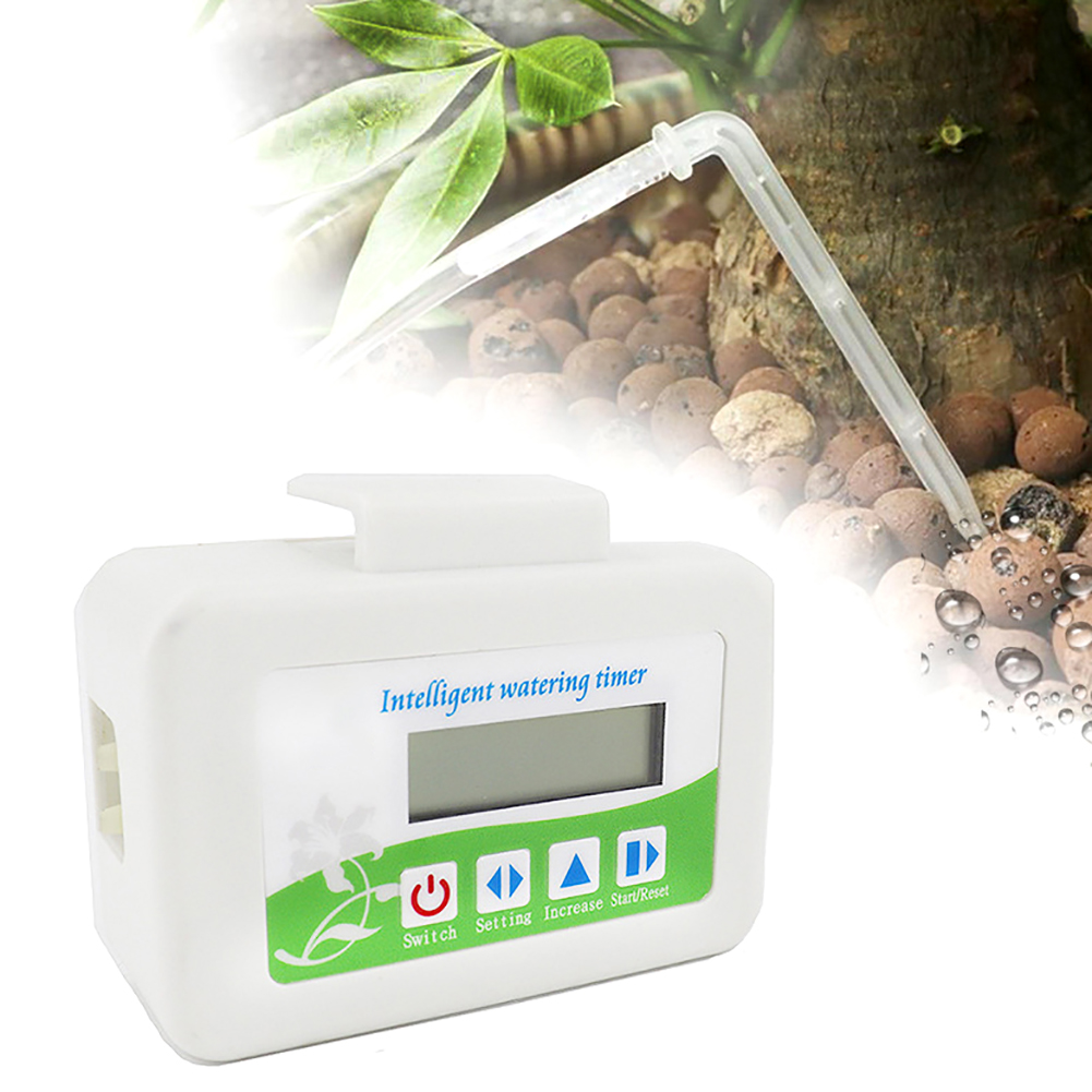 Home Garden Supplies Automatic Watering System Outdoor Plant Timer Watering Time Low Power Smart Irrigation Controller Set