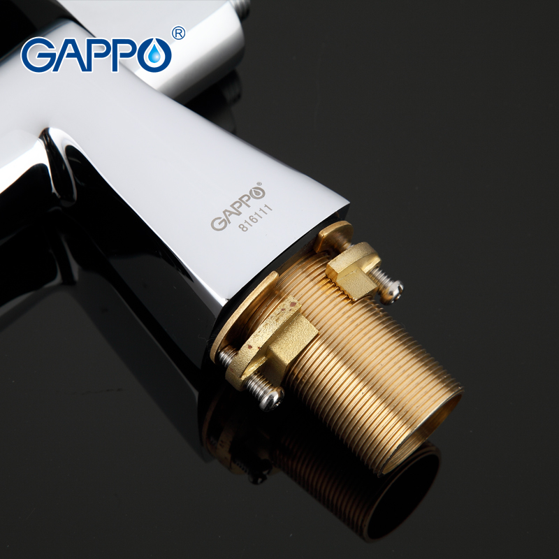 GAPPO 1 set bathing shower system waterfall deck-mounted Bathtub faucet mixer Cold hot water restroom sink torneira tap G1204