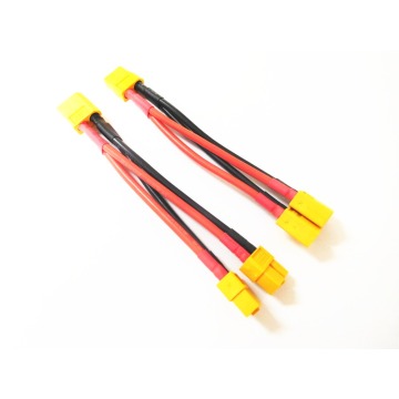 XT60 Parallel Deans T Plug Series Harness Battery Connector Cable Dual Extension Y Splitter Silicone Wire