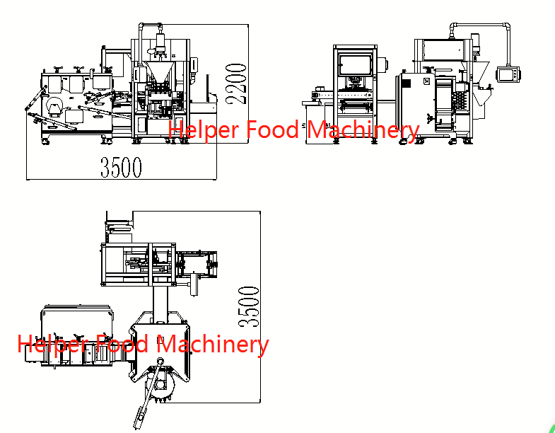 Wonton Machine Layout