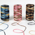 100g Fiber Yarn Hand Crochet Ice silk thread Handmade Bag Hat Fashion Summer Ribbon Rope for Handknitting Hat Yarn