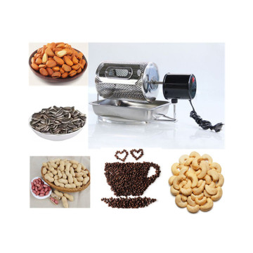 110V/220V family use drum coffee bean roaster groundnut cashew baking machine dried fruit roasting machine