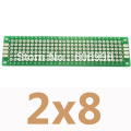 5pcs/lot 2x8cm Double Side Copper Prototype PCB Universal Printed Circuit Board Protoboard DIY Experimental Plate For Arduino