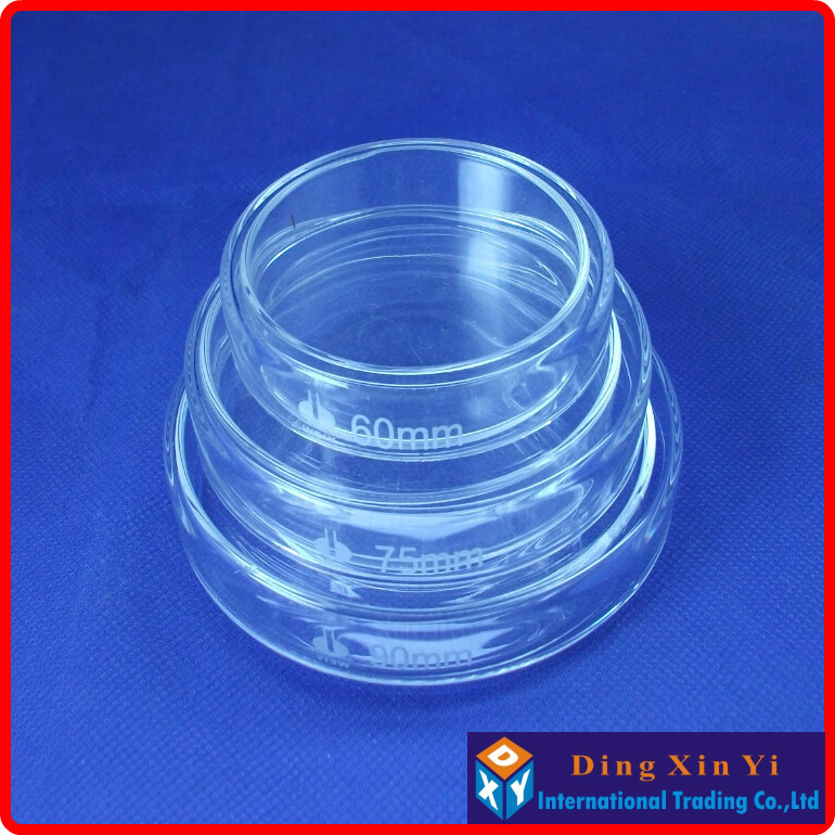 (4 pieces/lot)90mm Glass culture dish,high borosilicate glass petri dish,High Quality and high temperature resistance