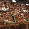 Vintage Stone Brick Wall Texture Wallpaper For Living Room Sofa Restaurant Background Decor Waterproof 3D Vinyl Wall Paper Rolls