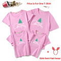 2020 New Christmas Family T-shirt Adult Kids T-shirt Family Look Mother Father Daughter Son T-shirt Family Matching Outfits