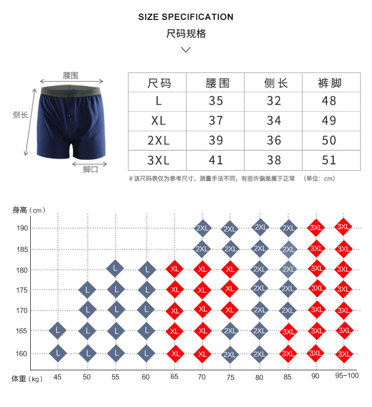 AOEL EMENT Pants Men's Briefs Boxer Solid Color Boys Soft and Comfortable Cotton Breathable Underwear Men Panties