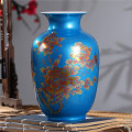 blue gourd vase