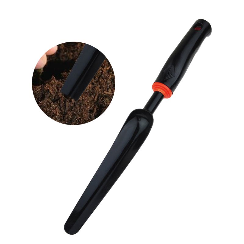 Portable Garden Pointed Weeder Shovel Spade Multipurpose Tough Carbon Steel Plastic Handle Digging Trowel Bonsai Home