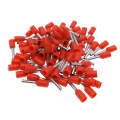 20/50/100pcs E0508 E7508 E1008 E1508 E250 Insulated Ferrules Terminal Block Cord End Wire Connector Electrical Crimp Terminator