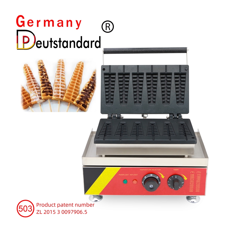 lolly waffle machine with factory price