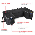 Black Rear Rack Bag Package Support Storage Pack Back ATV For Yamaha Big Bear 400 for Polaris 300 for Can-Am Outlander 400
