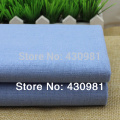 100*140cm Baby Clothing Fabric Bed Sheets Home Textiles Cotton Linen Material Blue