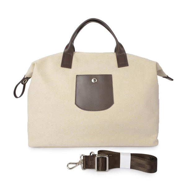 Leather Travel Canvas Leather Duffle Bag