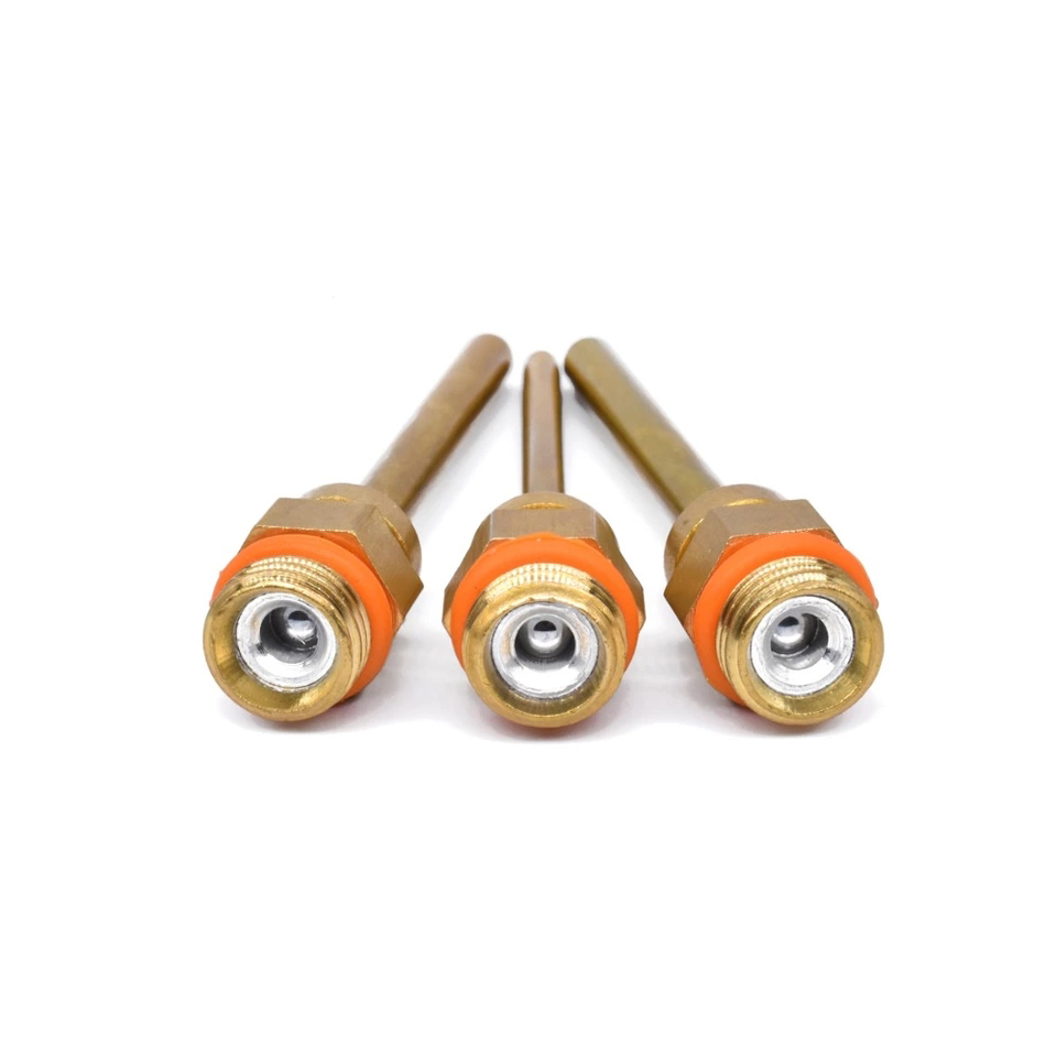 18PCS Glue Gun Nozzles Pure Copper Small Diameter Large Bore 1.0*36mm 1.5*55mm 2.0*32mm 3.0*70mm for Elec Heat Tools, Luxury Set
