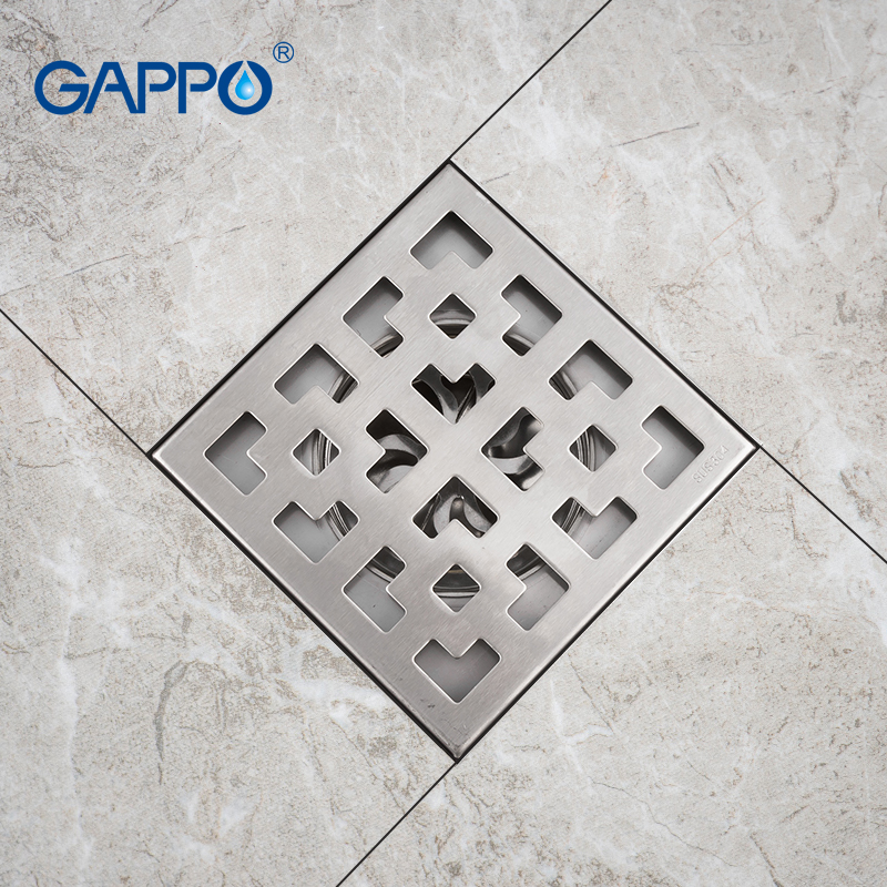 GAPPO home floor drains Stainless Steel square Y81255