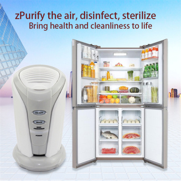 Fridge Air Purifier Sterilizer Fruit Vegetables Food Shoe Wardrobe Car O3 Disinfect Ozone Generator Sterilizer Fresh