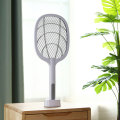 Wasp Insect Trap Home Bug Zapper Electric Racket 3000V Handheld Mosquito Swatter Killer Lamp Fruit Fly 2 In 1 Rechargeable Night