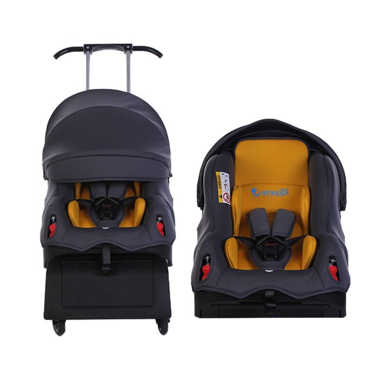 Baby Stroller Car Seat Child Safety Seat Baby Car Booster Seat 0-4 Years Old Baby Sleeper Trolley