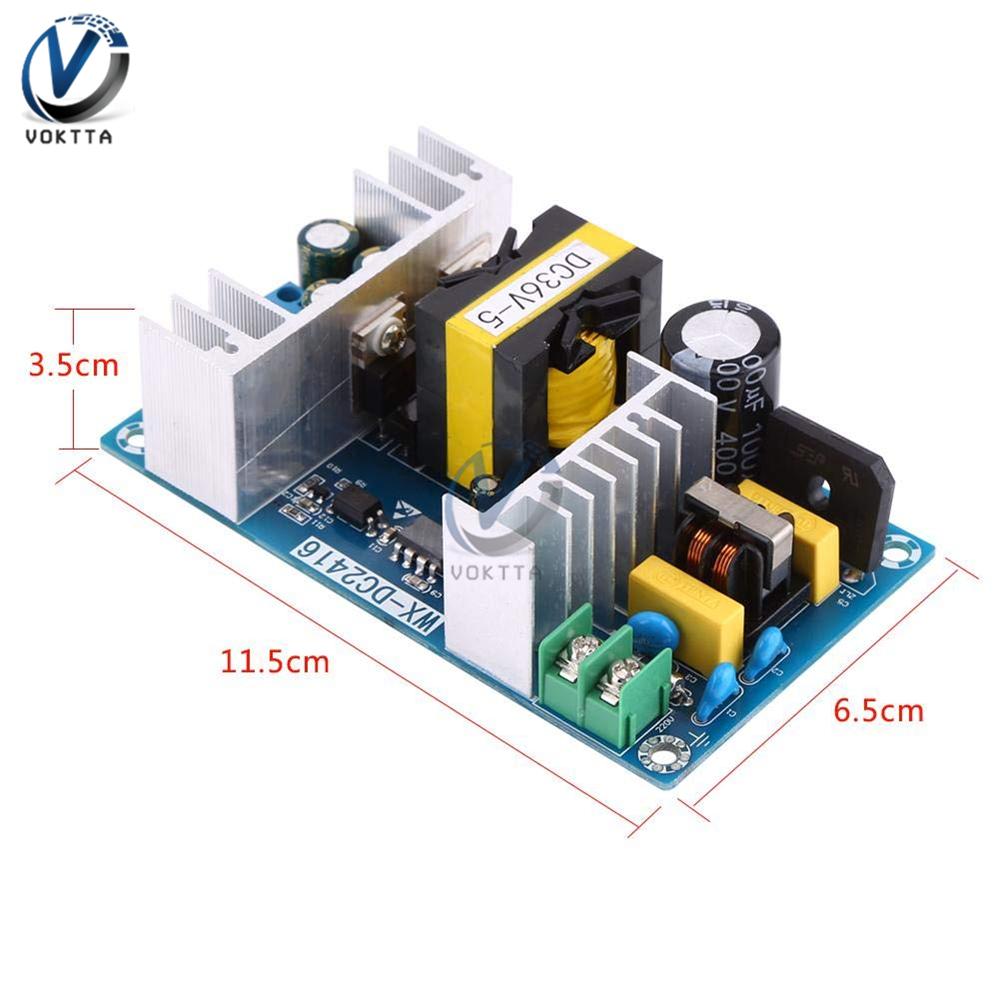 AC to DC 36V 5A 180W Switching Power Supply Board High Power Regulated Transformer Industrial Power Supply Module AC100-240V