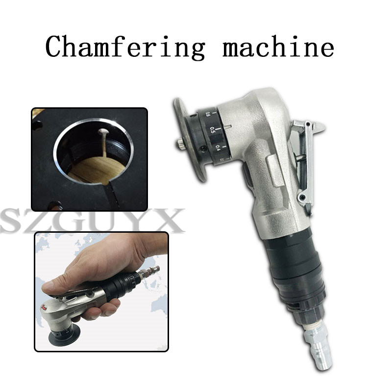 Mini Handheld Pneumatic Chamfering Machine Small Inner Hole Chamfer Portable 45 Degree Metal Trimming Machine