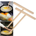 2 Pcs Wooden Crepe Maker Pancake Batter Spreader Stick Kitchen Cooking Utensils Tools For Restaurant Canteen Specially Supplies