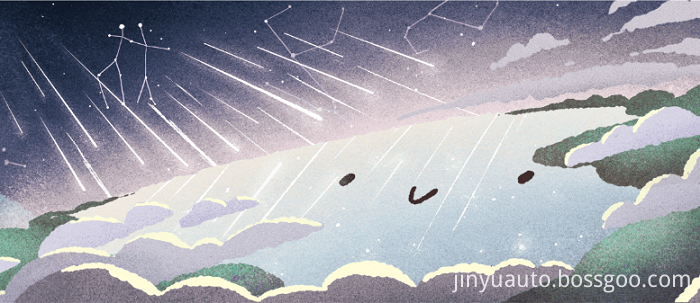 Geminid meteor shower jinyumachinery