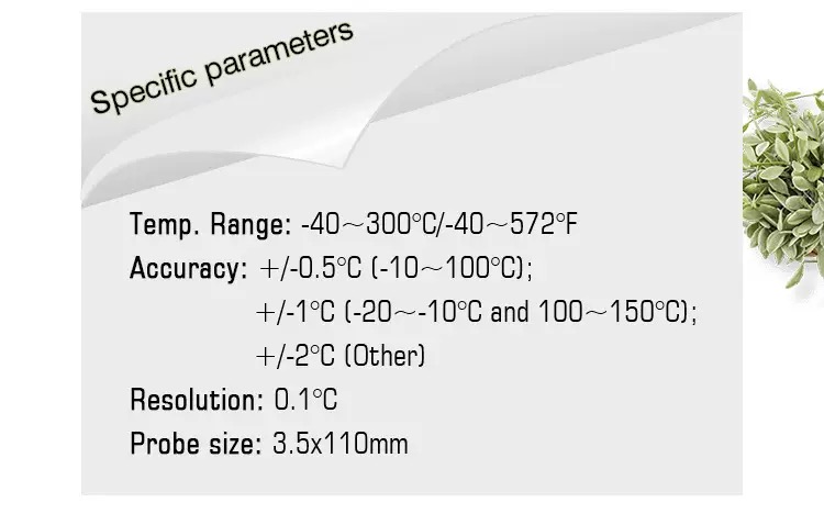 Hot Sale Instant Read Cooking Probe Digital Kitchen BBQ Oven Meat Food Thermometer Waterproof Folding Food Thermometer LDT-1805