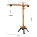 RCtown Huina 585 RC Alloy Tower Crane Model Children Electric Remote Control Engineering Truck Lifting Crane Toy Crane
