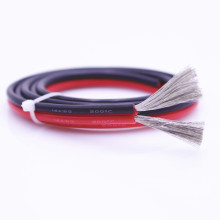 Red and black parallel ultra-soft silicone wire and cable 12AWG14AWG 16AWG18awg20AWG heat-resistant 200 ° cold-resistant -60 °