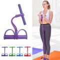 Workout Weight loss 4 Resistanc Elastic Pull Ropes Exerciser Rower Belly Resistance Band Home Gym Sport Training Elastic Bands