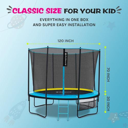 Best SkyBound Trampoline Garden 10FT Manufacturer SkyBound Trampoline Garden 10FT from China