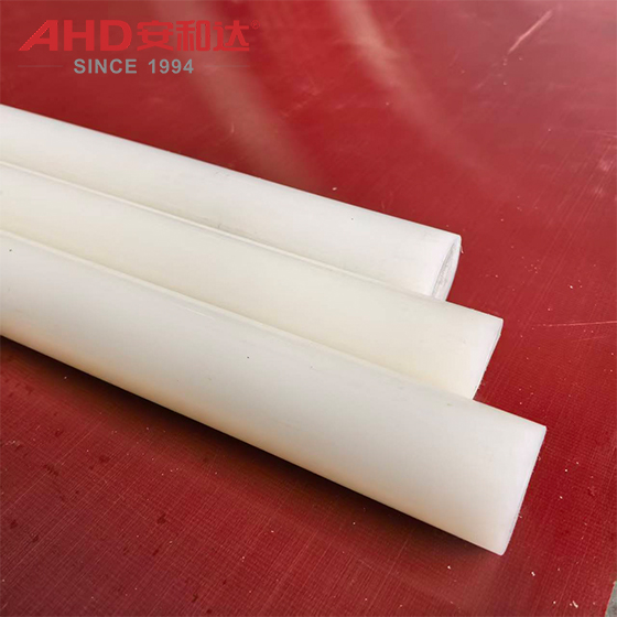 Pure PVDF Rod Natural