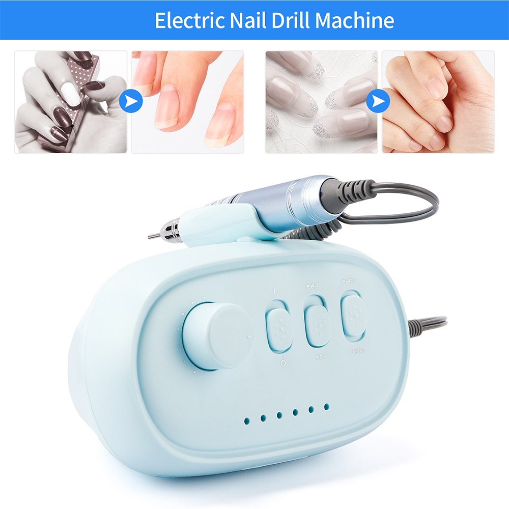 35000RPM Electric Nail Drill Machine Brushless Handle Strong Nail Gel Gringding Manicure For Pedicure Machine Nail File Polisher
