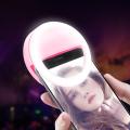 USB charge LED Selfie Ring Light for Phones Supplementary Lighting Selfie Enhancing Fill Light for Mirror Dressing lamp