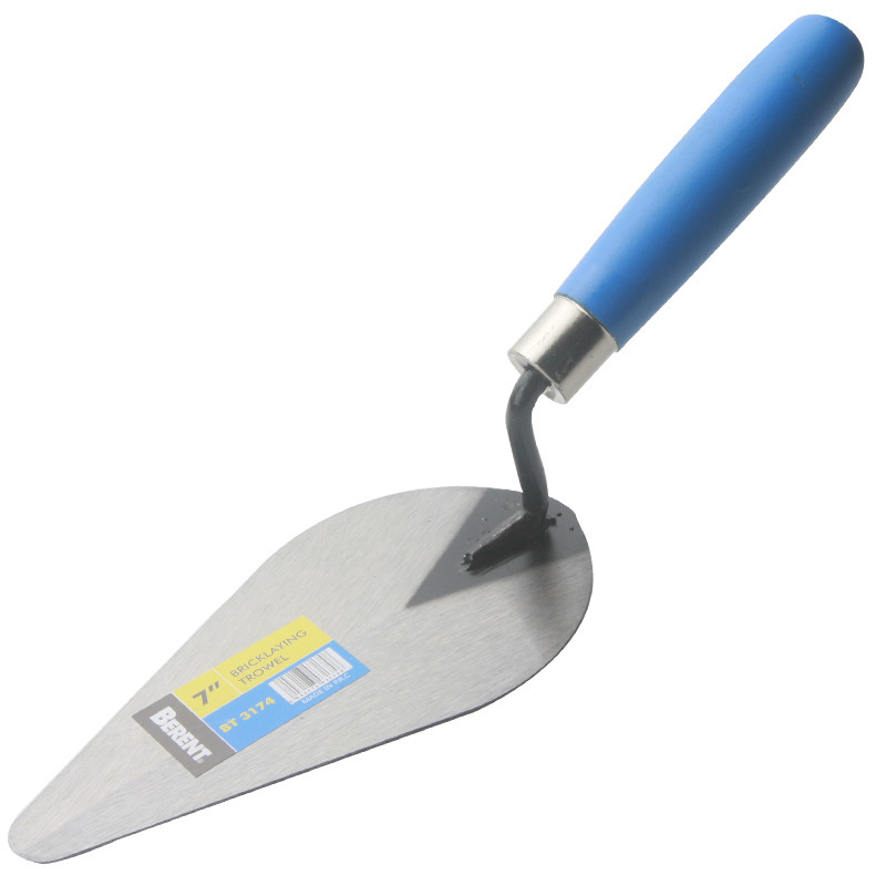 Oughness 7 inch concrete vibration trowel scraper tools for plaster troffels professional construction tools