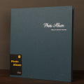DIY Assembled 1-8 Inch Picture Photo Album Film Covered Sealed Black Background 20 Pages Album 5 Colors Manual Photo Album