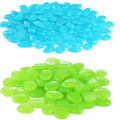 100pcs Luminous Stone Glow In The Dark Garden Pebbles For Fish Tank Landscaping Decoration Luminous Pebbles Artificial Stone