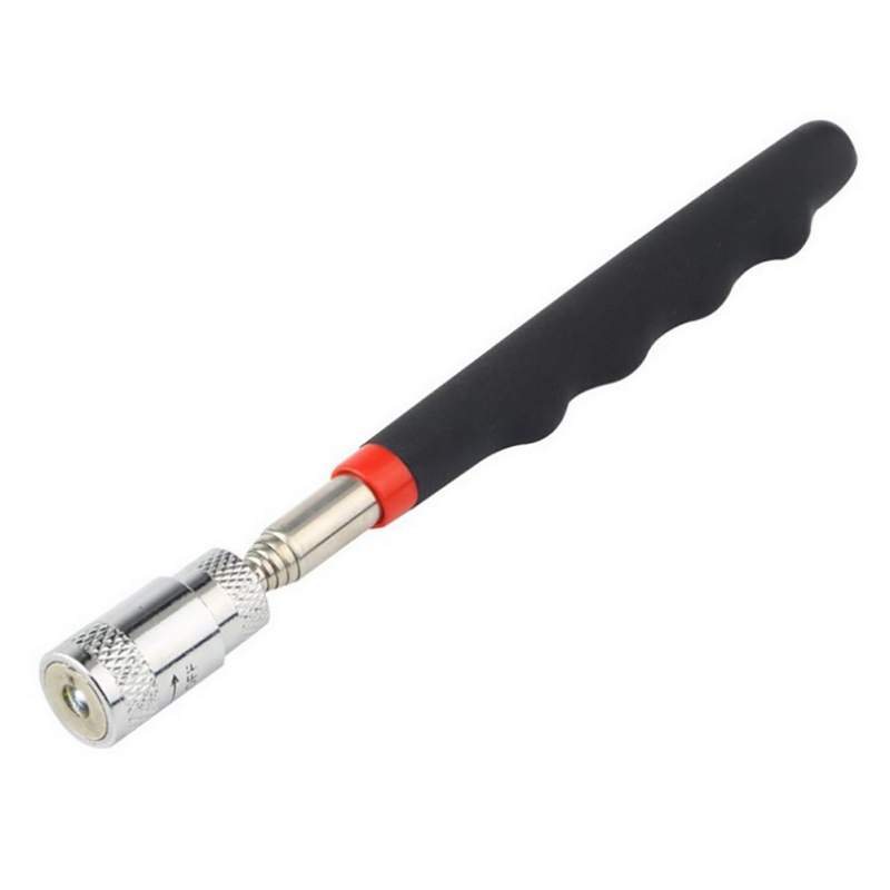 Magnetic Pick-Up Tool Magnetic Retractable Picker With Led Light Telescopic Magnetic Suction Rod pen clip tool suction rod