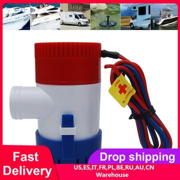 1100GPH 12V Electric Marine Submersible Water Pump For Boat RV Campers Durable Water Pump High Quatily Boat Accessories