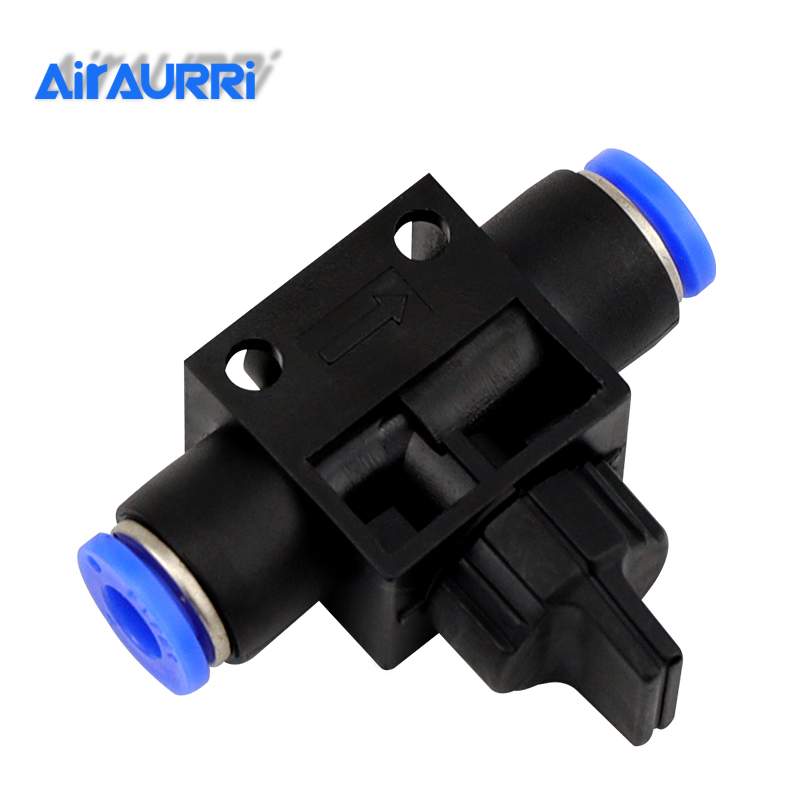 Pneumatic Air 2 Way Quick Fittings Push Connector Tube Hose Plastic 4mm 6mm 8mm 10mm 12mm Pneumatic Parts