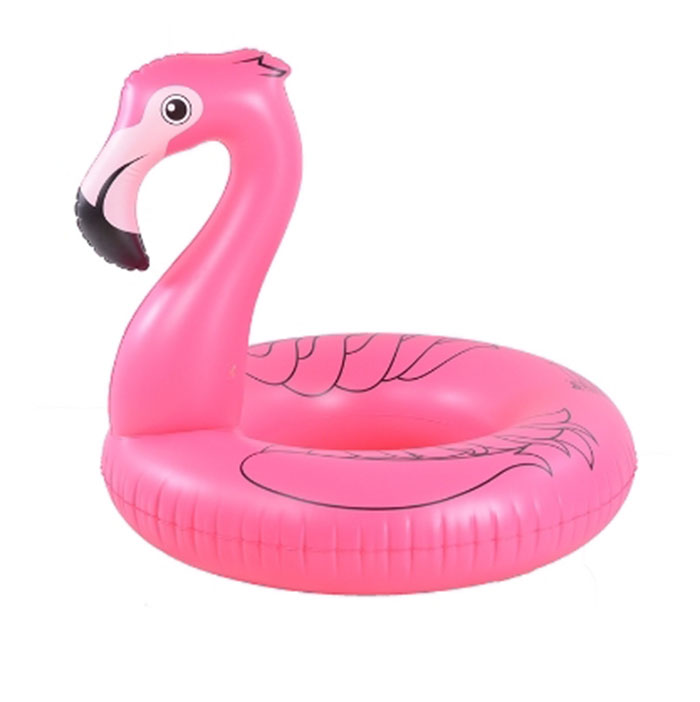 Inflatable Flamingo Swimming Ring
